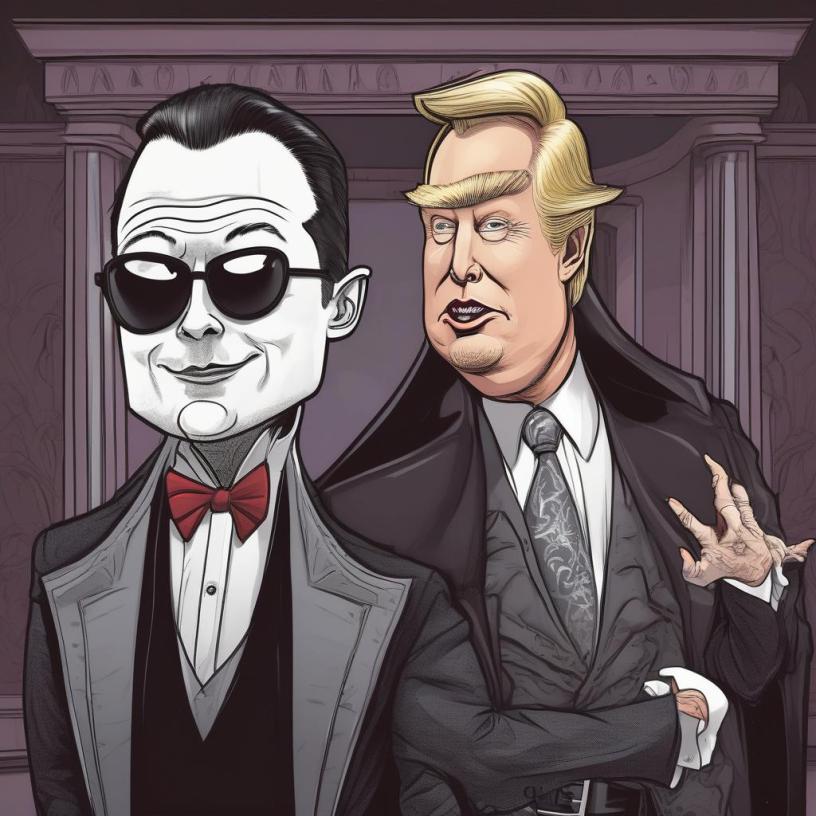Elon Musk and Donald Trump