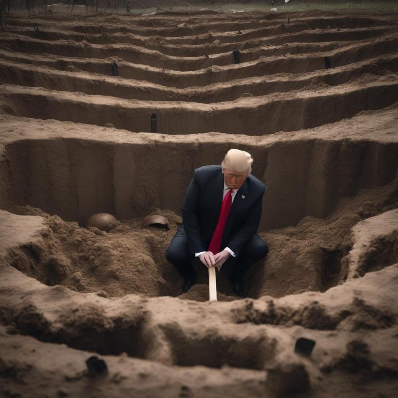 Trump the Gravedigger
