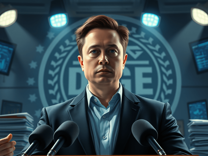 Elon Musk leading DOGE