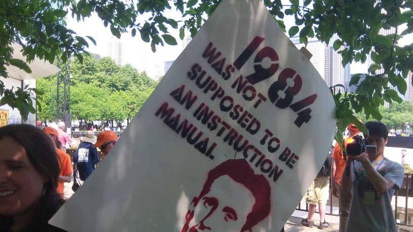 NoNATO protest May 2012