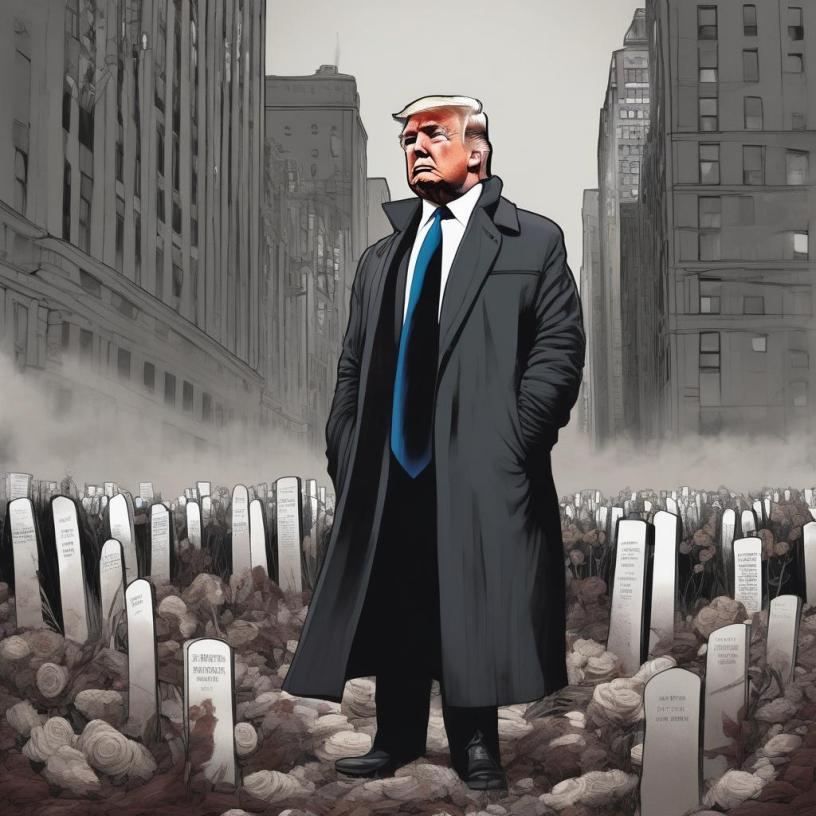 Trump's Legacy 400,000 COVID Deaths.