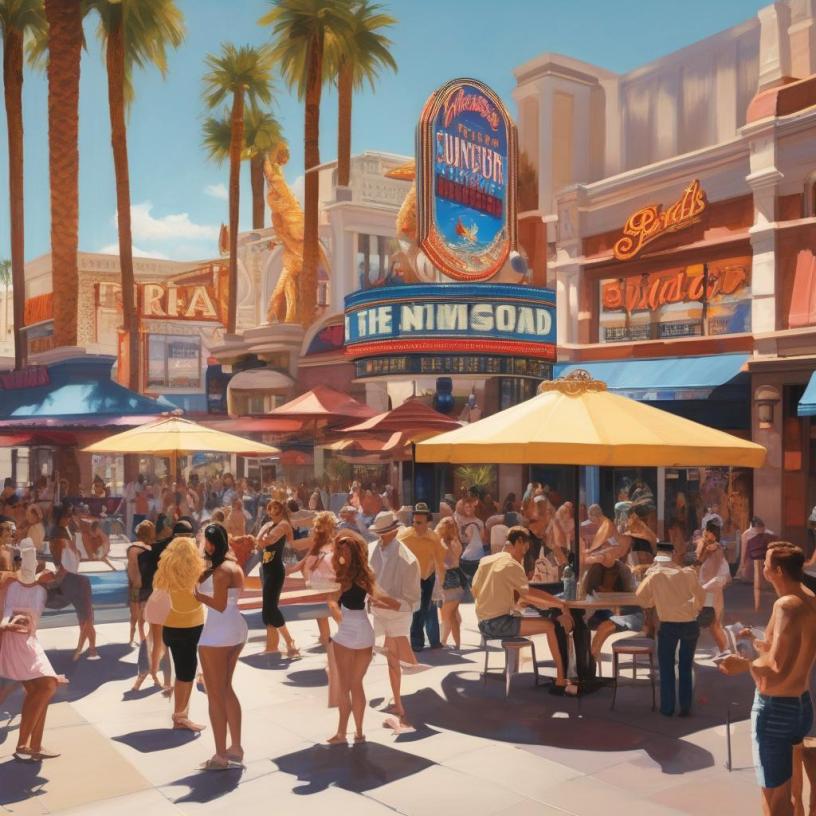 Dallas Texas Galleria Sidewalk Cafe