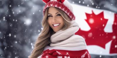 The Beautiful Canadian Snow Bunny. Why fight with her?