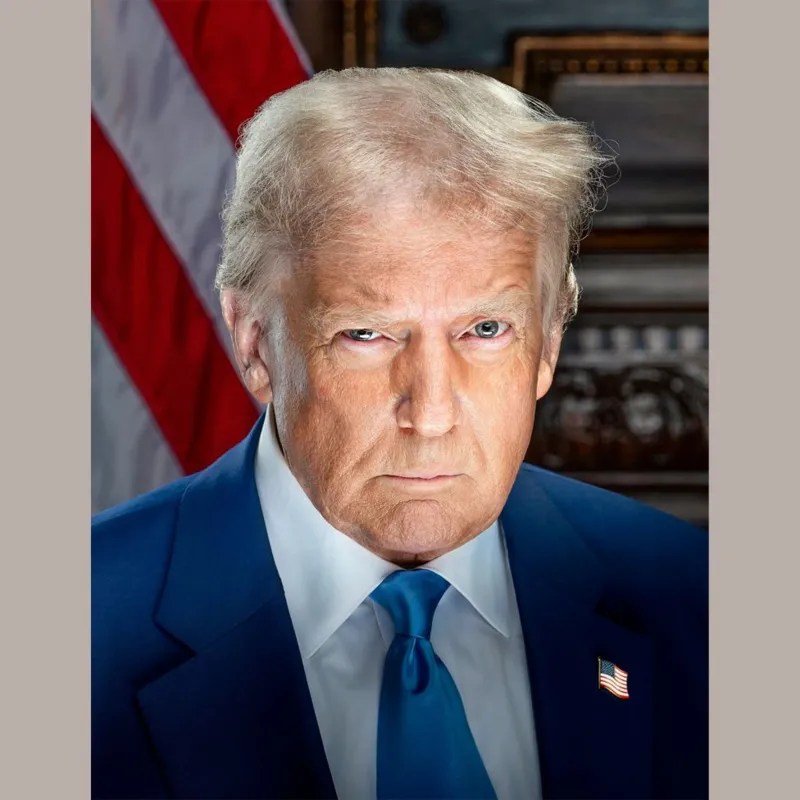 Donald Trump Official Portrait